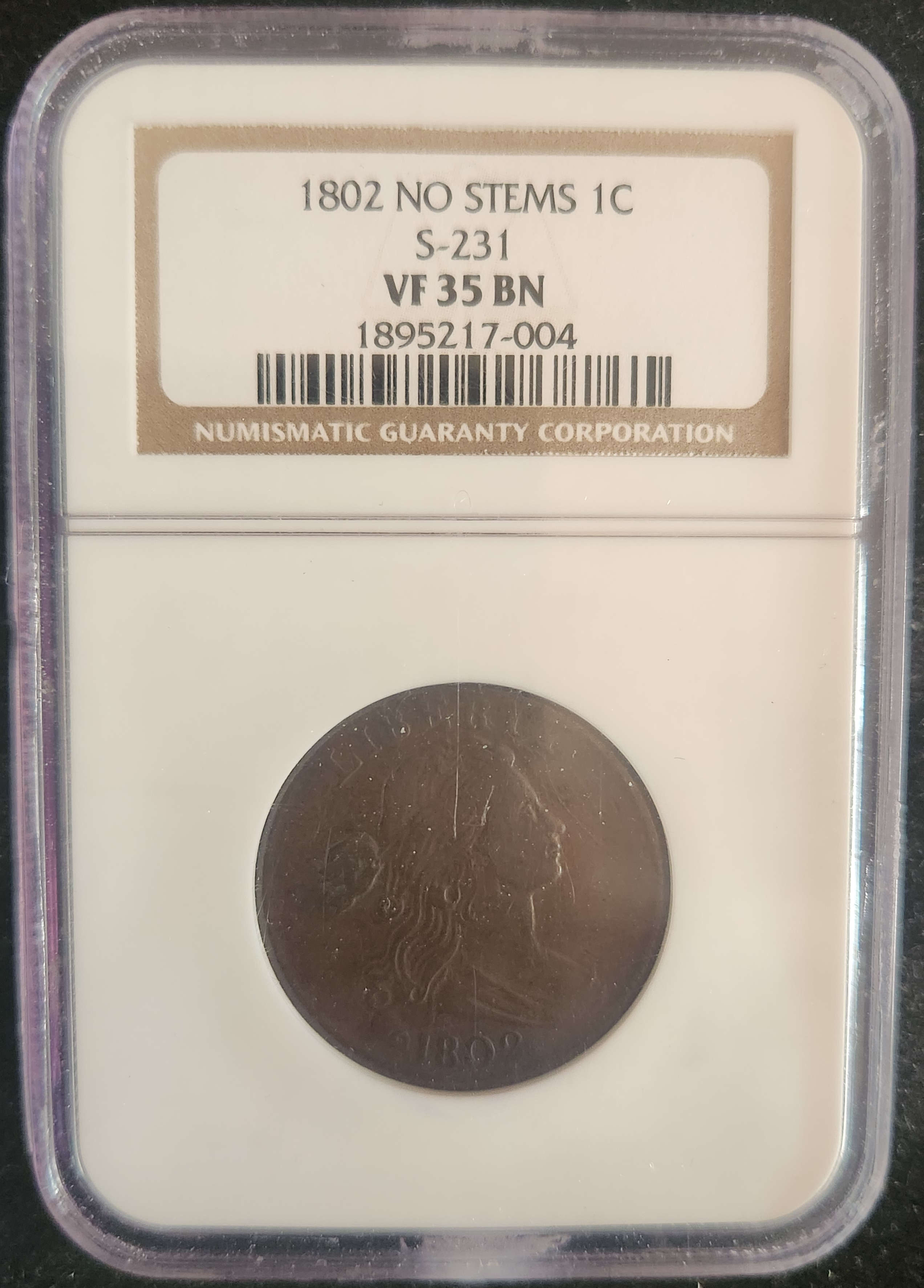 1802 Draped Bust Large Cent