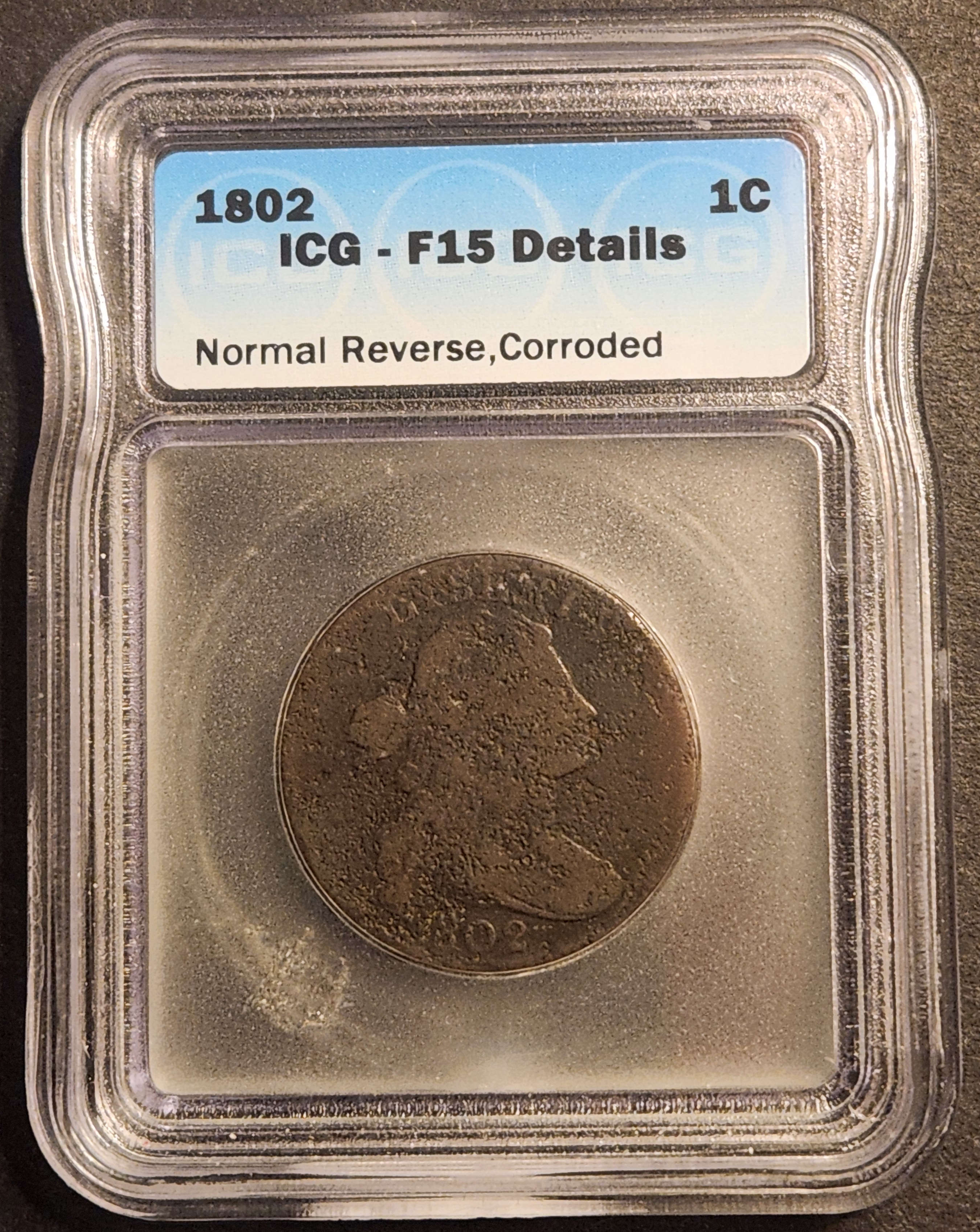 1802 Draped Bust Large Cent