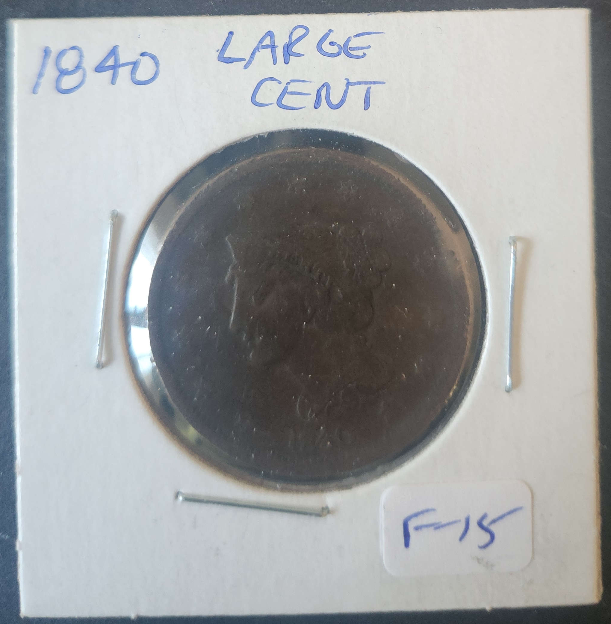 1840 Braided Hair Large Cent