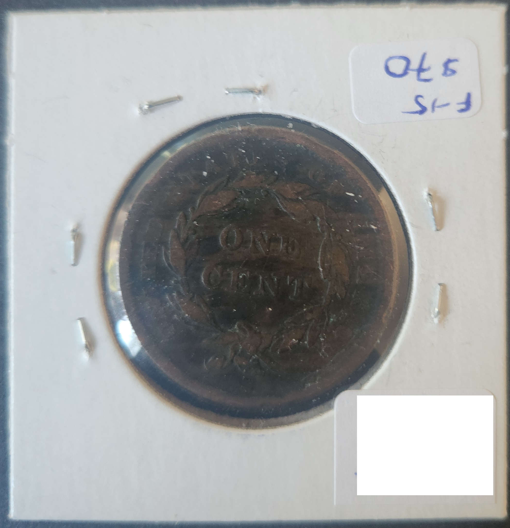1840 Braided Hair Large Cent