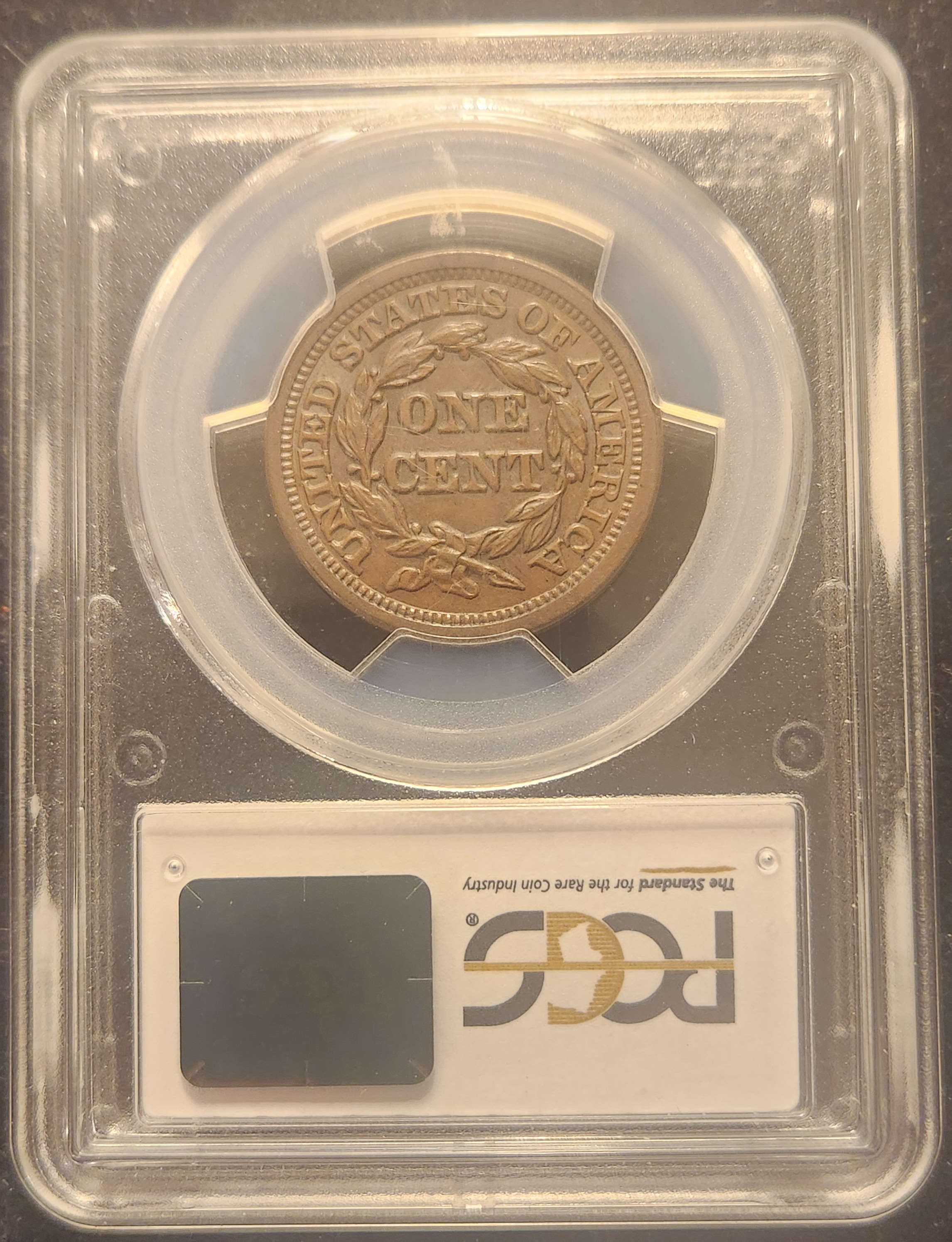 1847 Braided Hair Large Cent