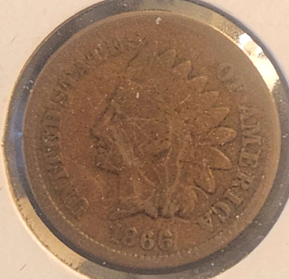 1866 Indian Head Cent