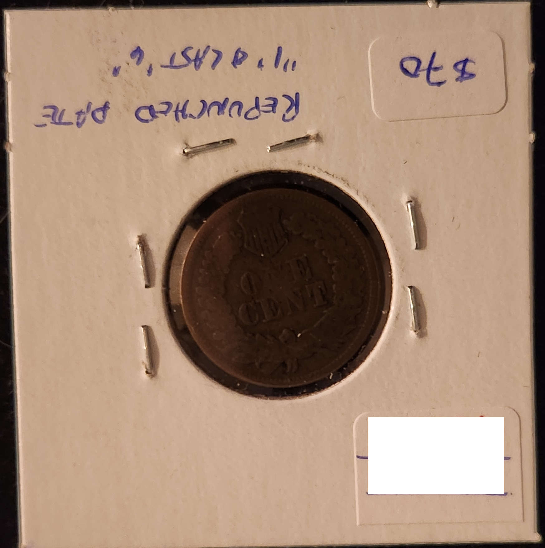 1866 Indian Head Cent