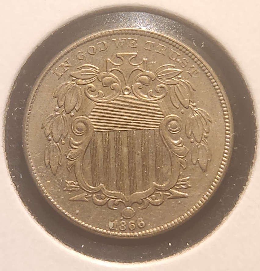 1866 Shield Nickel