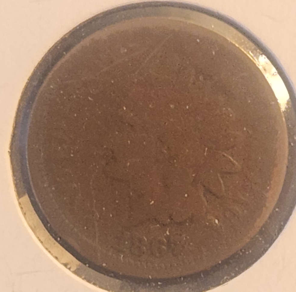 1867 Indian Head Cent