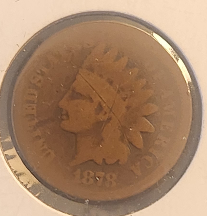 1878 Indian Head Cent