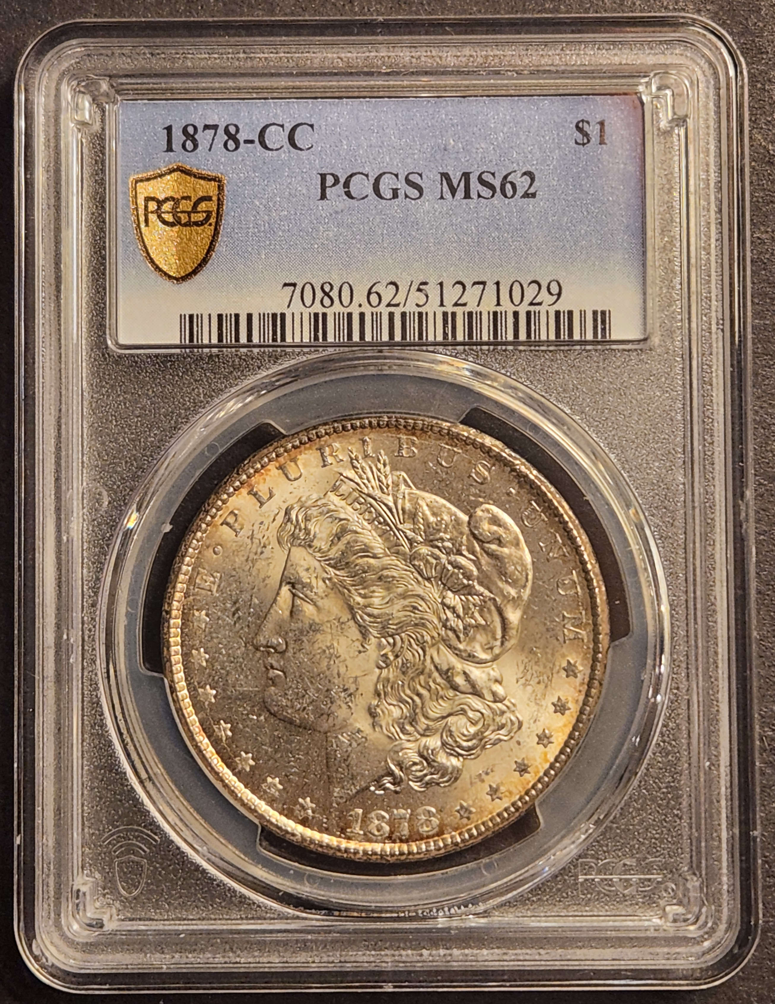 1878CC Morgan Dollar