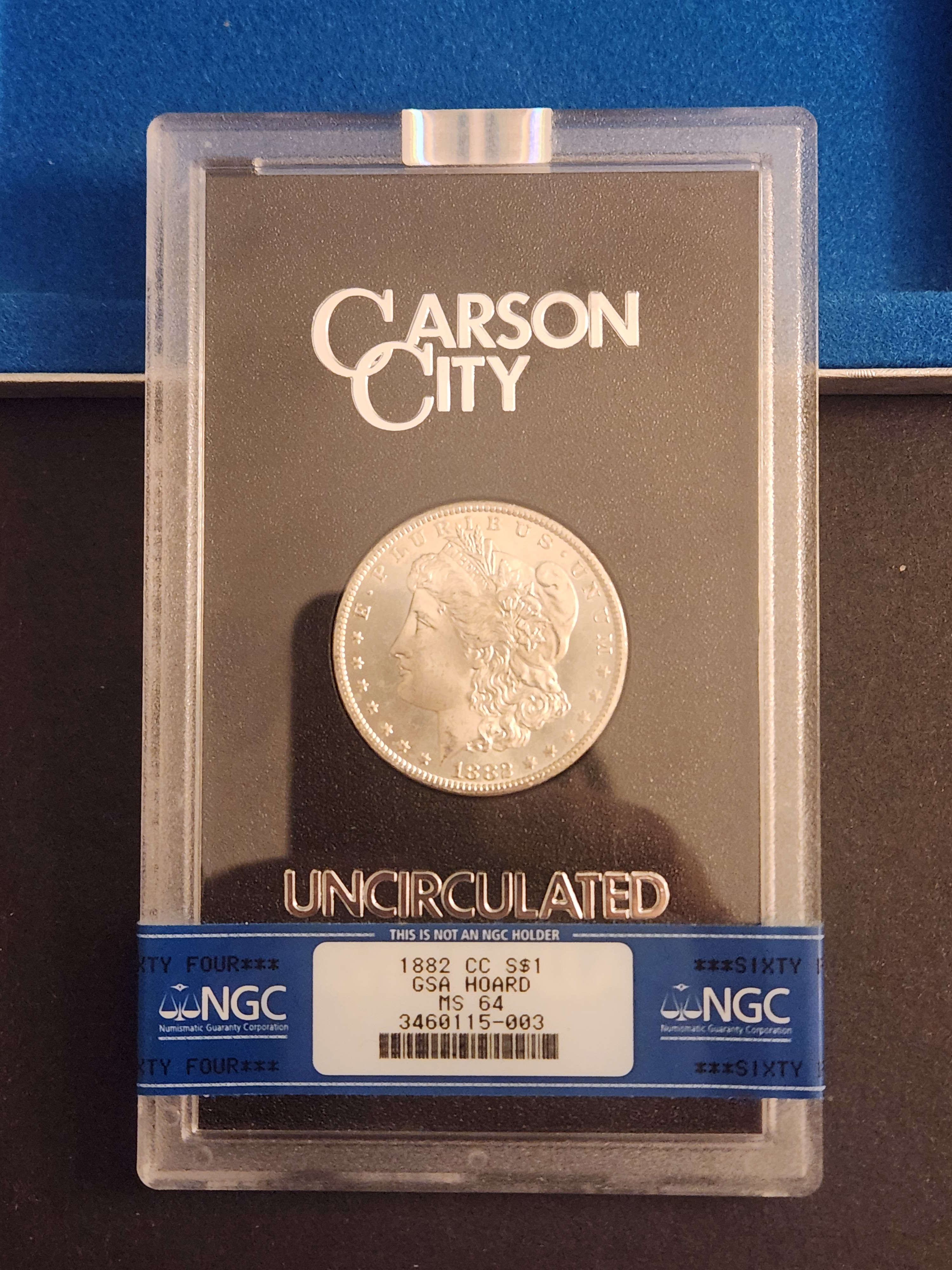 1882CC Morgan Dollar