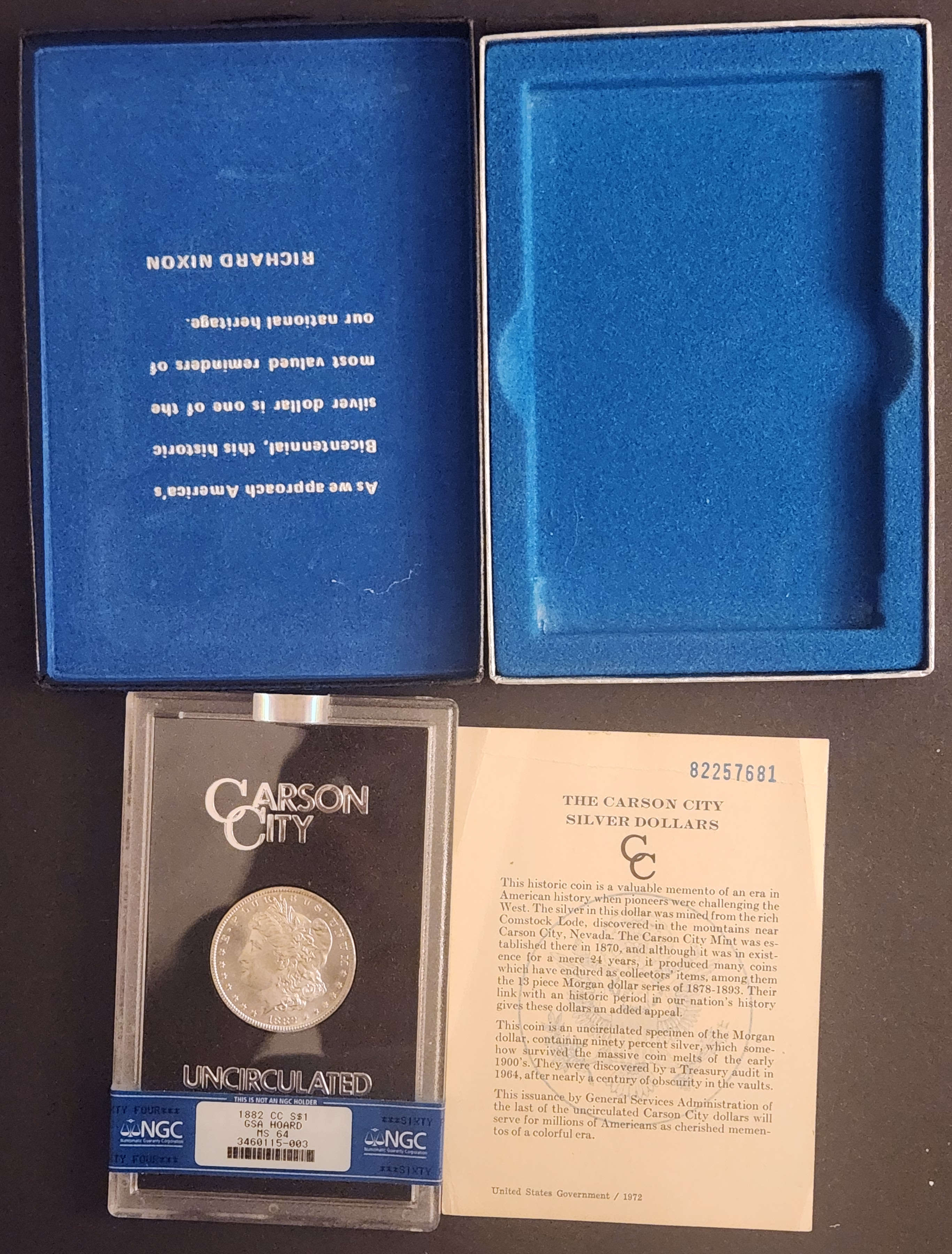 1882CC Morgan Dollar