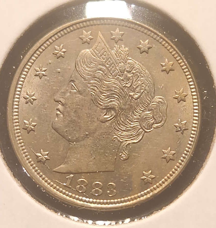 1883 V Nickel
