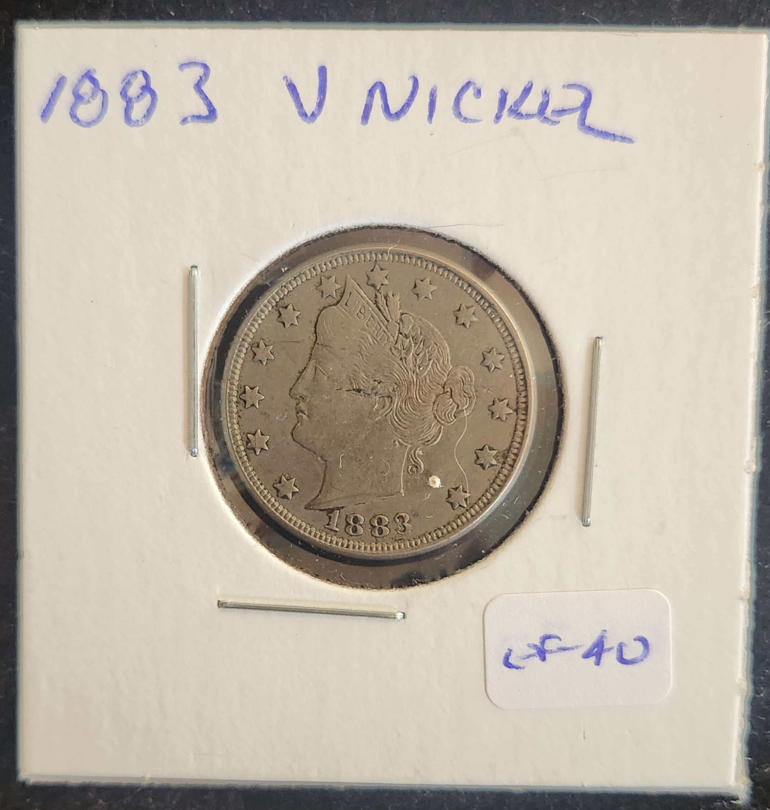 1883 V Nickel