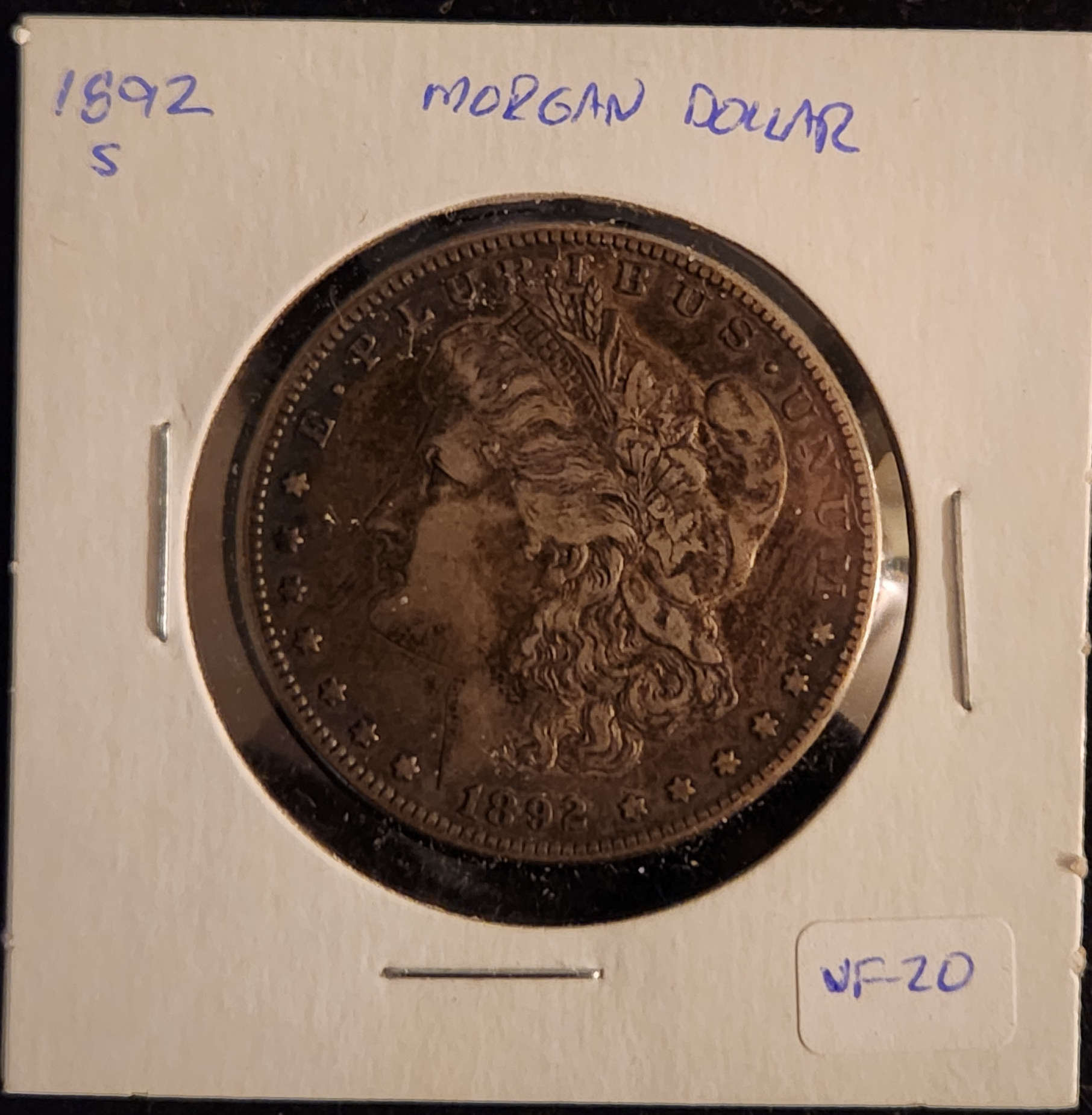 1892S Morgan Dollar