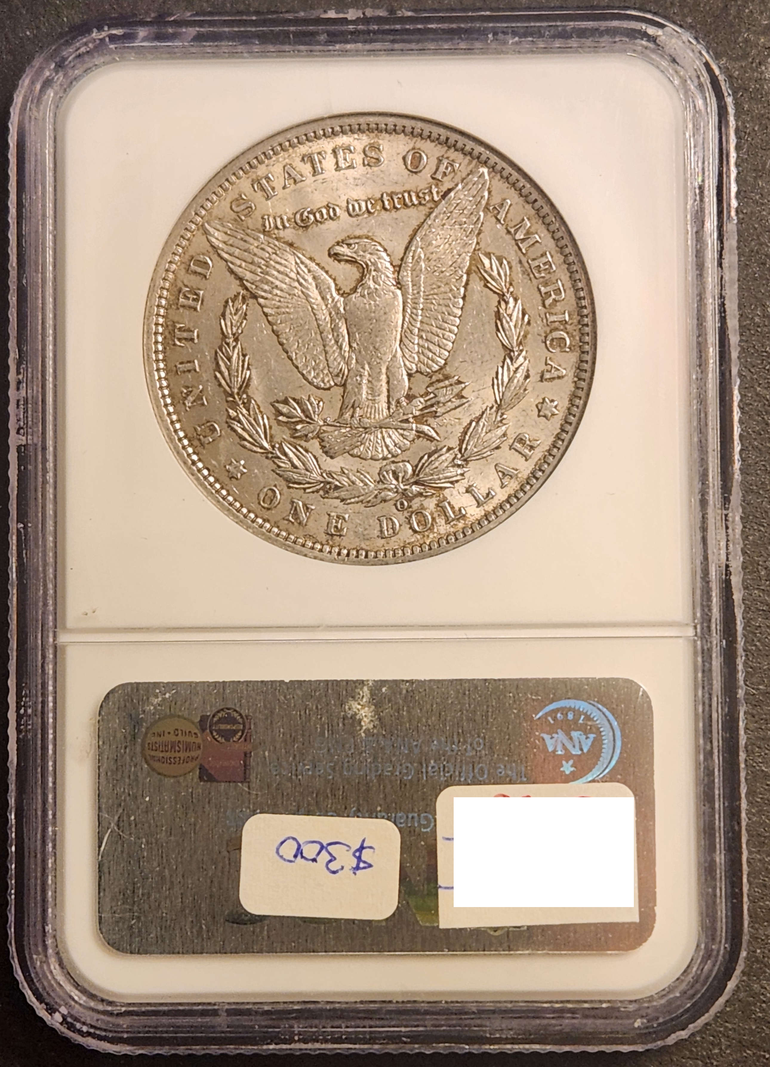 1896O Morgan Dollar