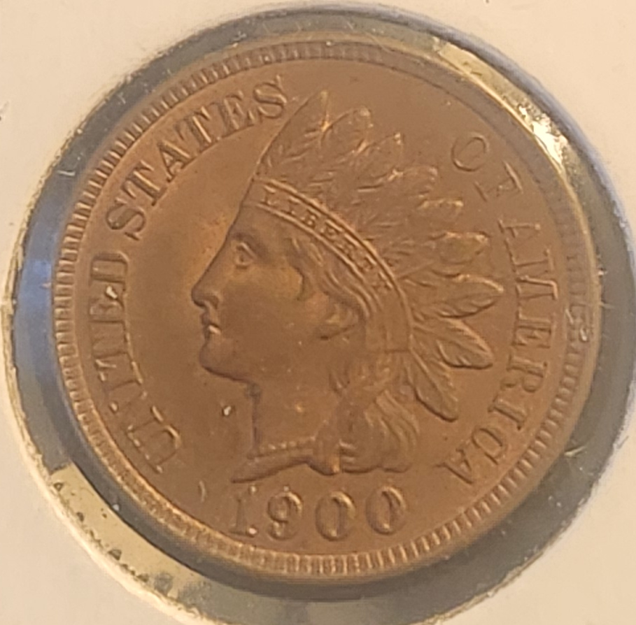 1900 Indian Head Cent