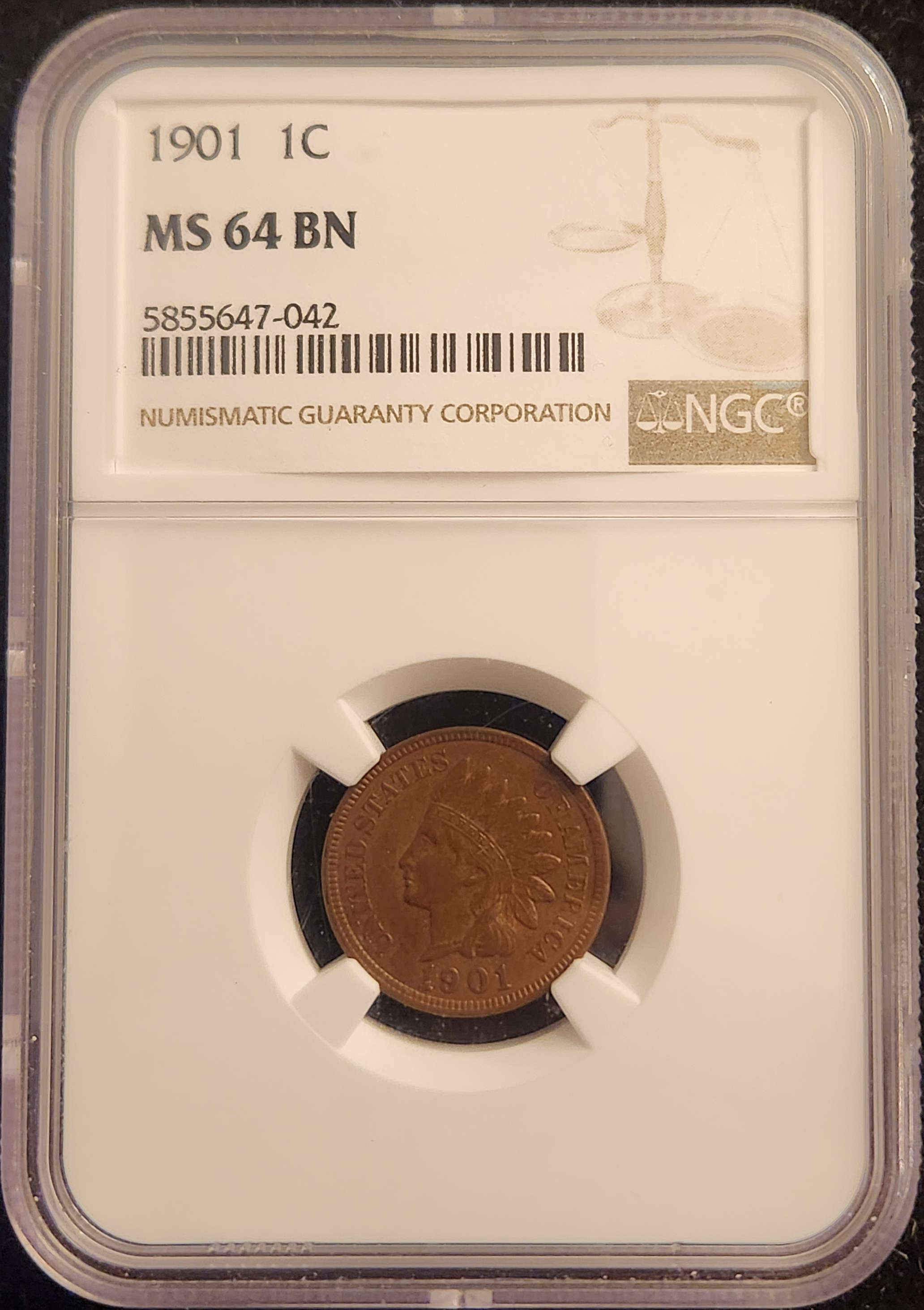 1904 Indian Head Cent