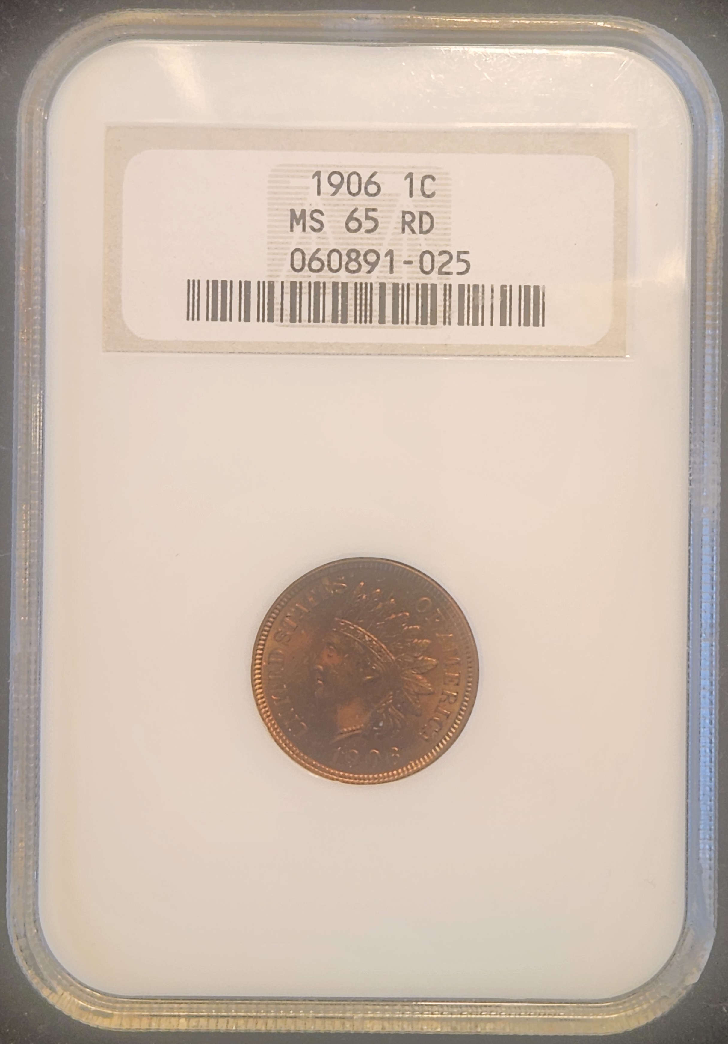 1906 Indian Head Cent