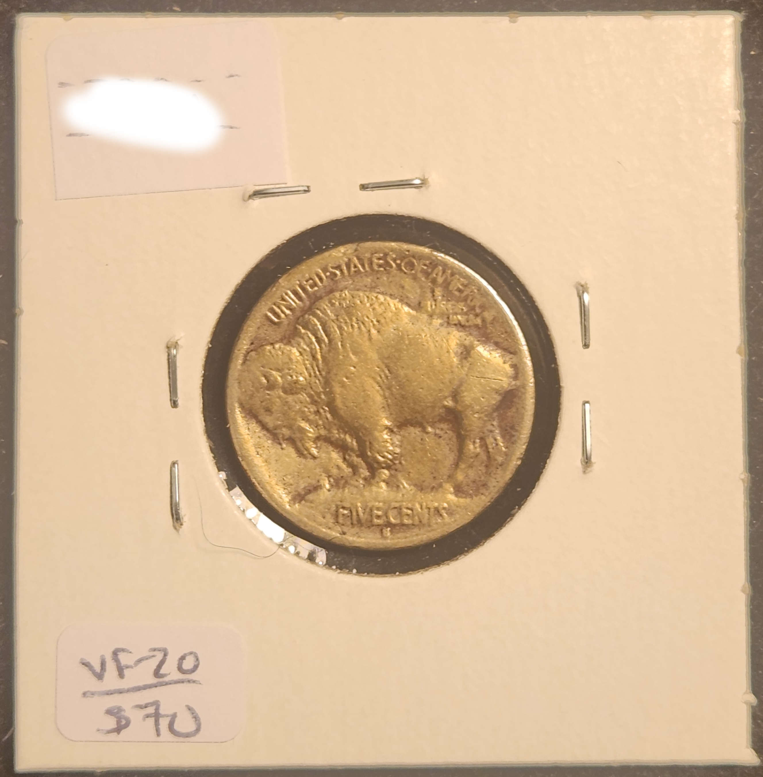 1913S Buffalo Nickel