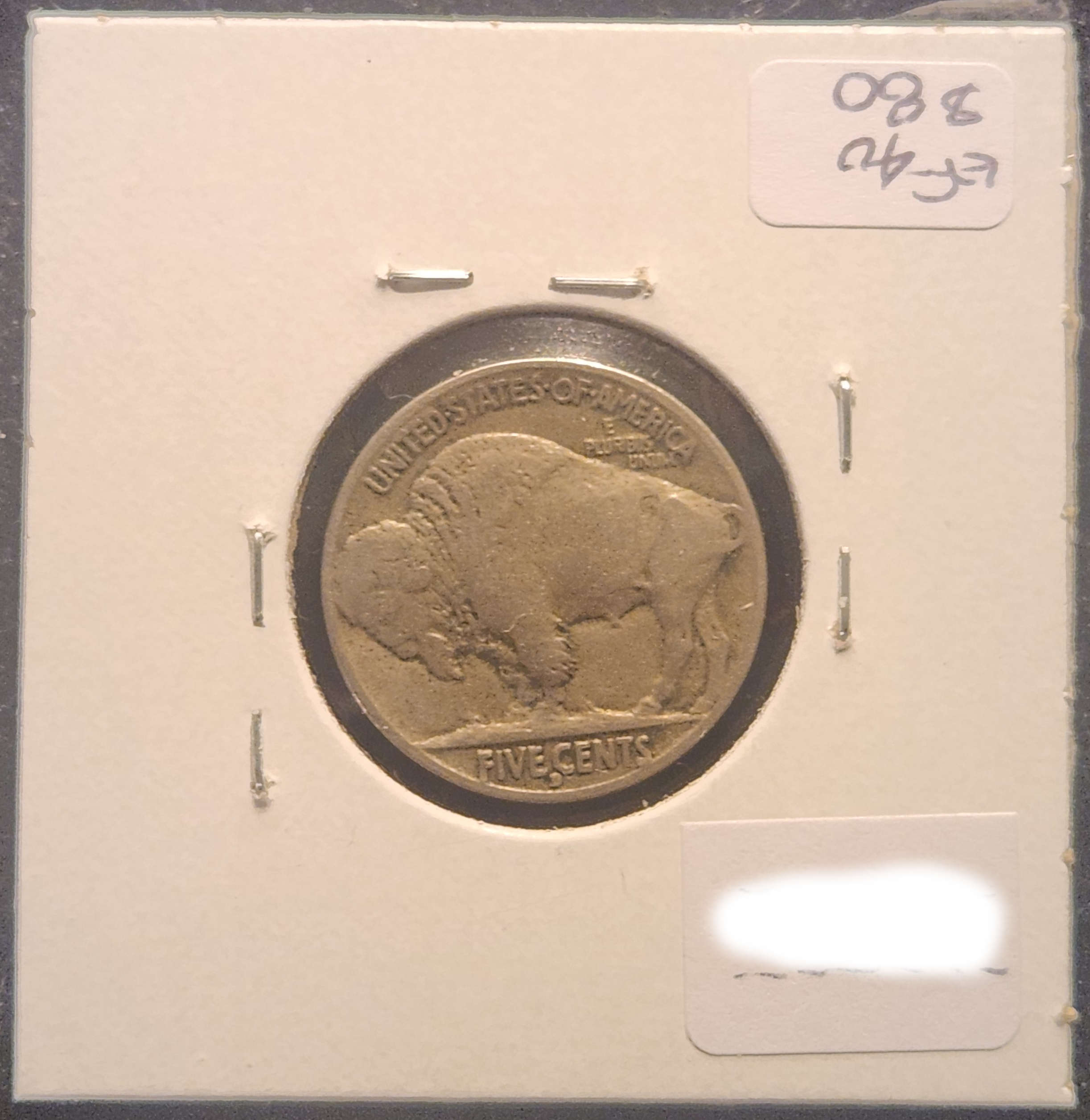 1916D Buffalo Nickel