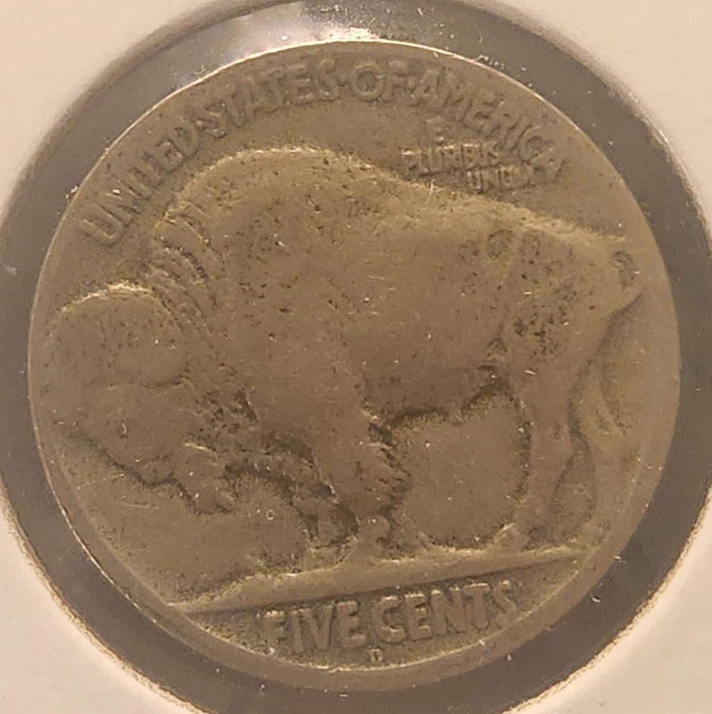 1918D Buffalo Nickel