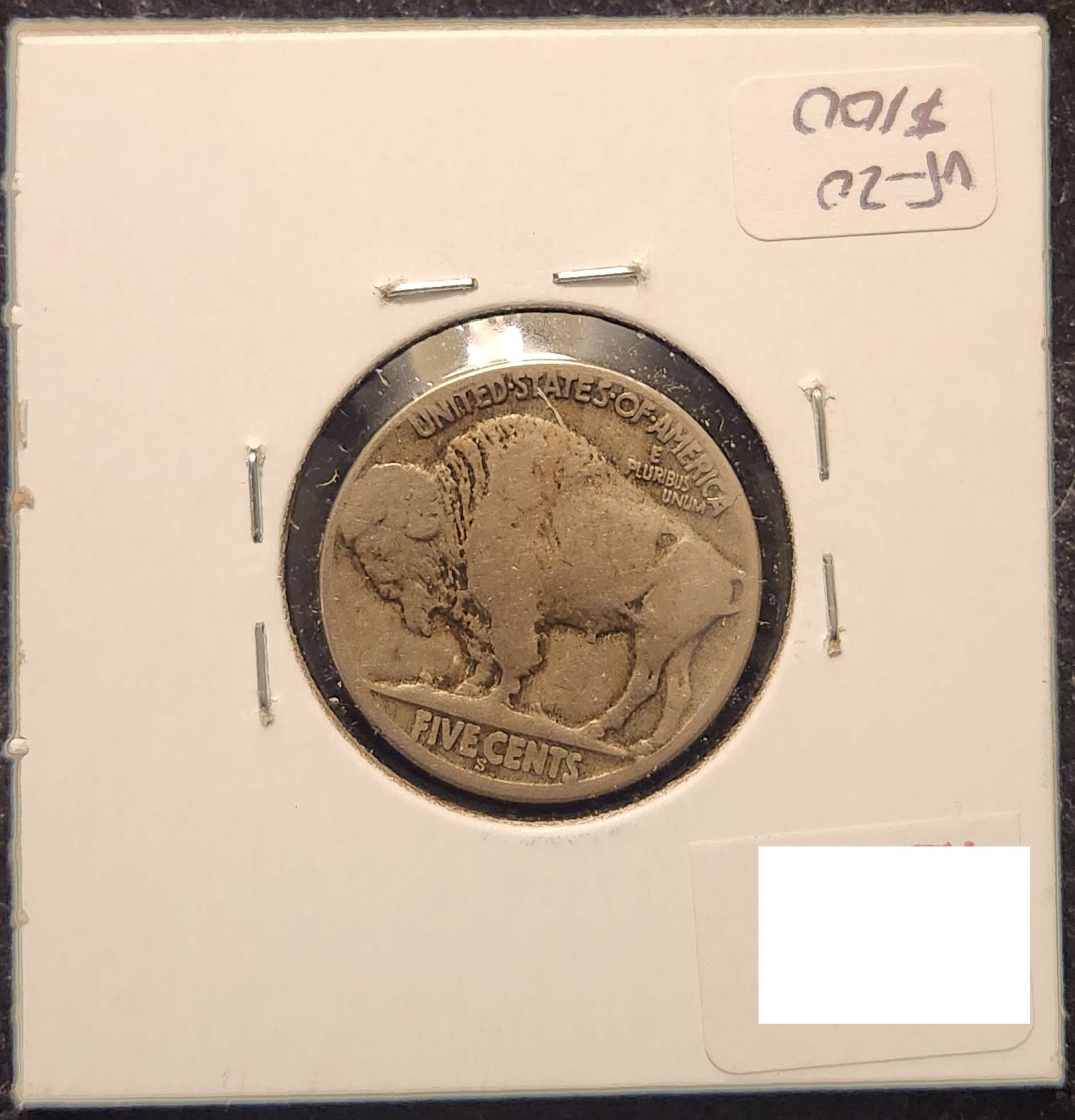 1918S Buffalo Nickel