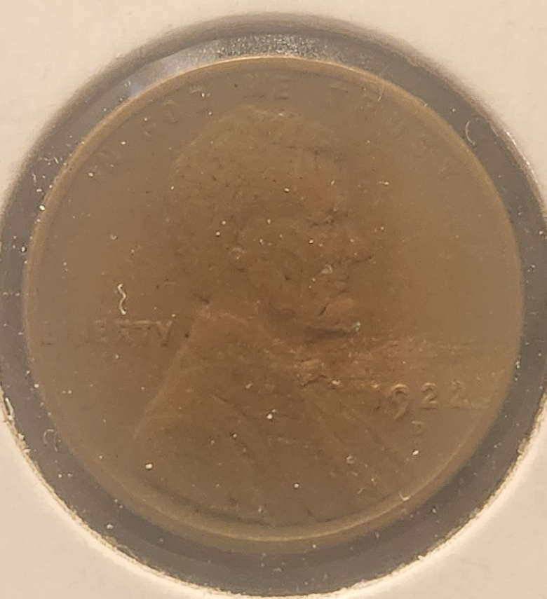 1922D Lincoln Wheat Cent