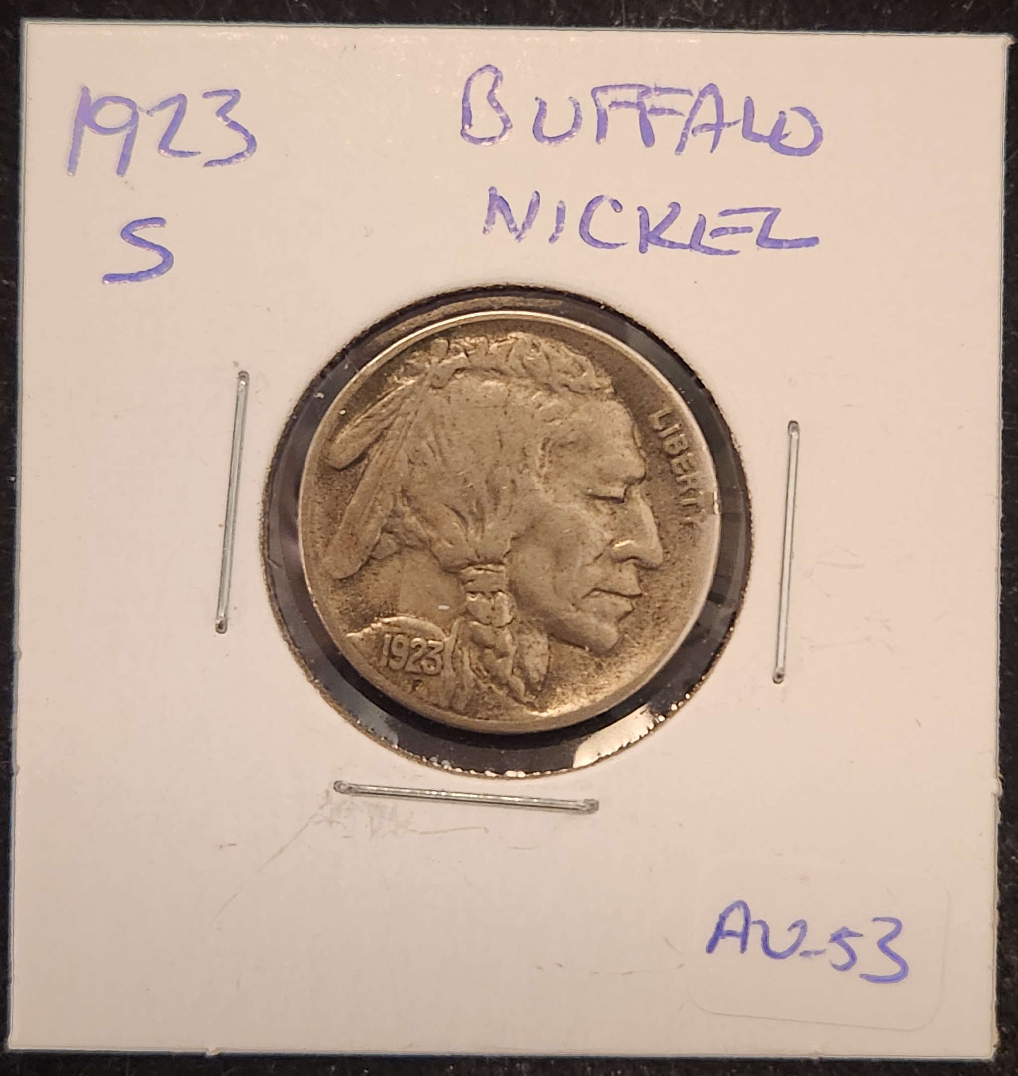 1923S Buffalo Nickel