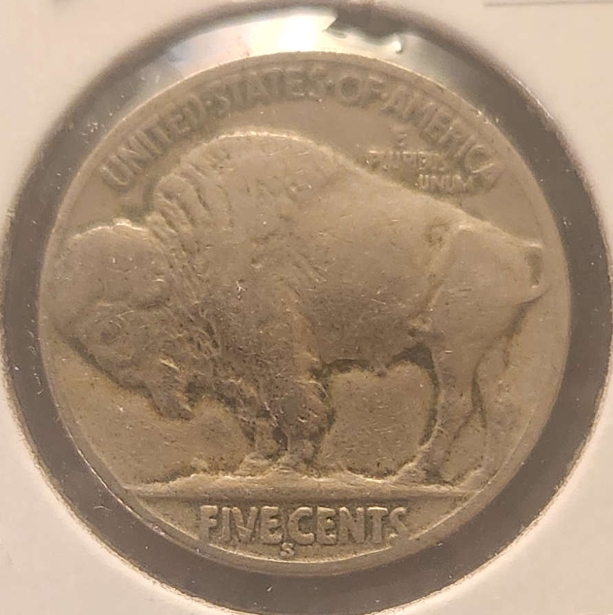 1927S Buffalo Nickel