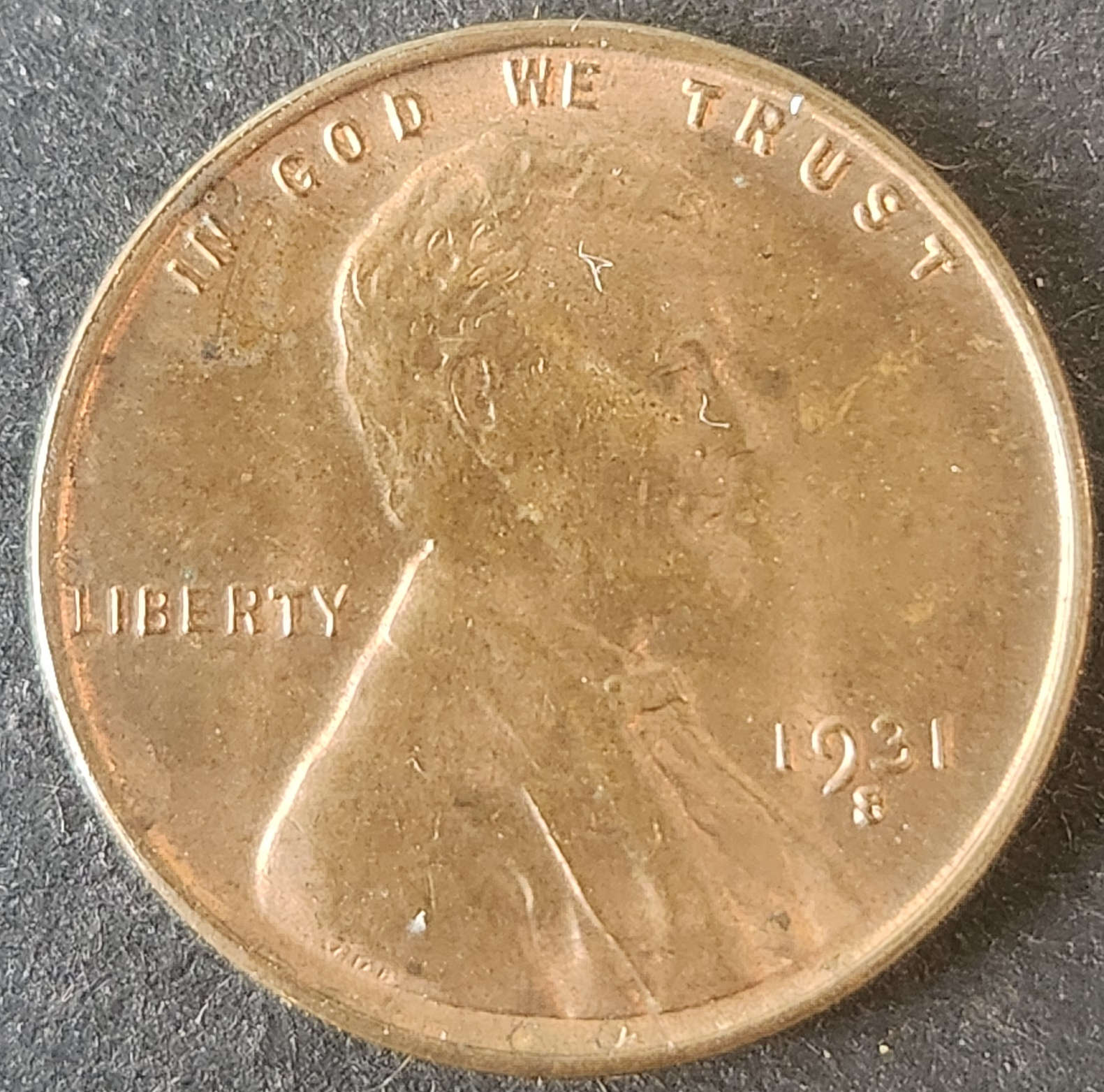 1931S Lincoln Wheat Cent