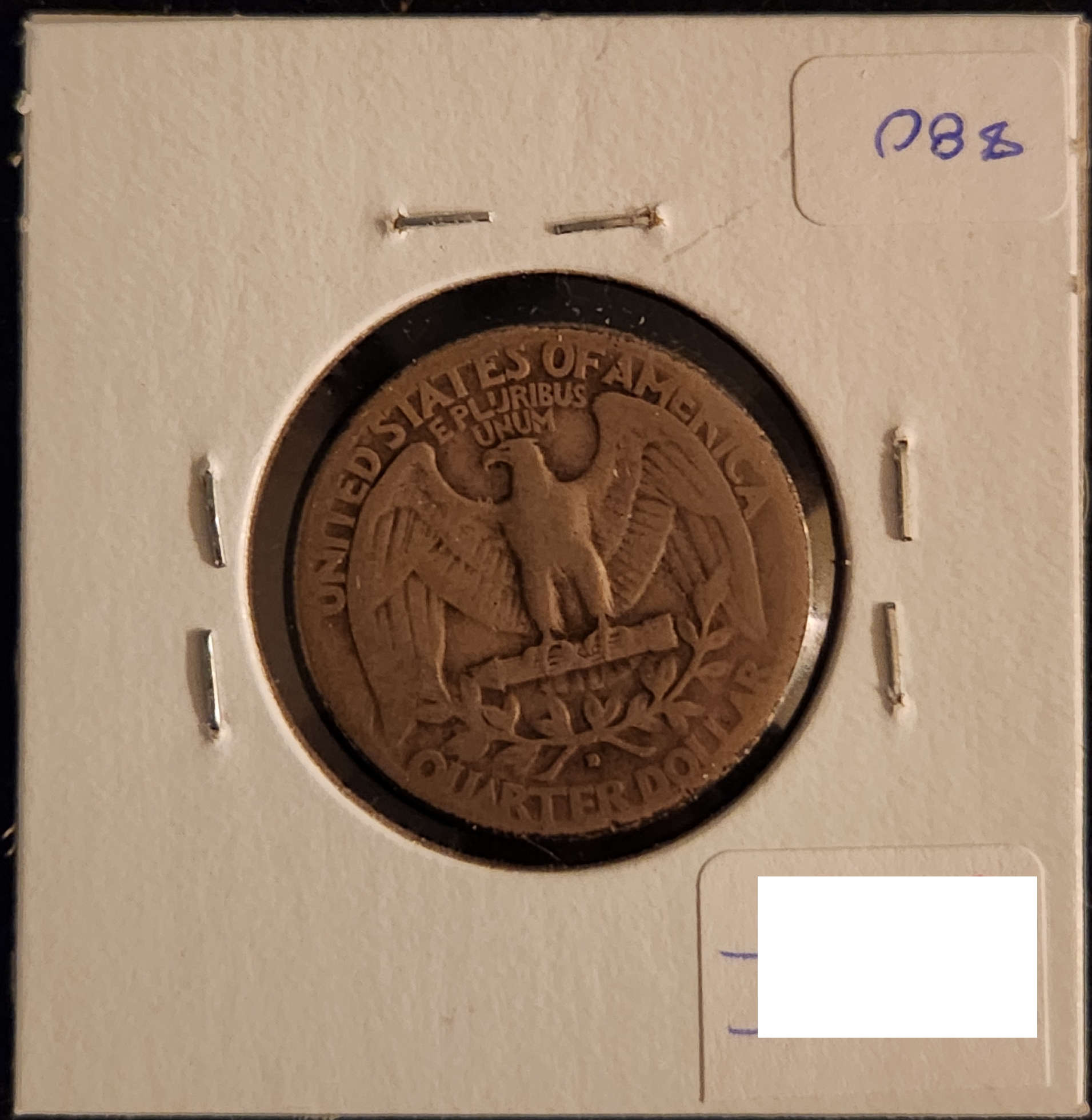 1932D Washington - Silver Quarter