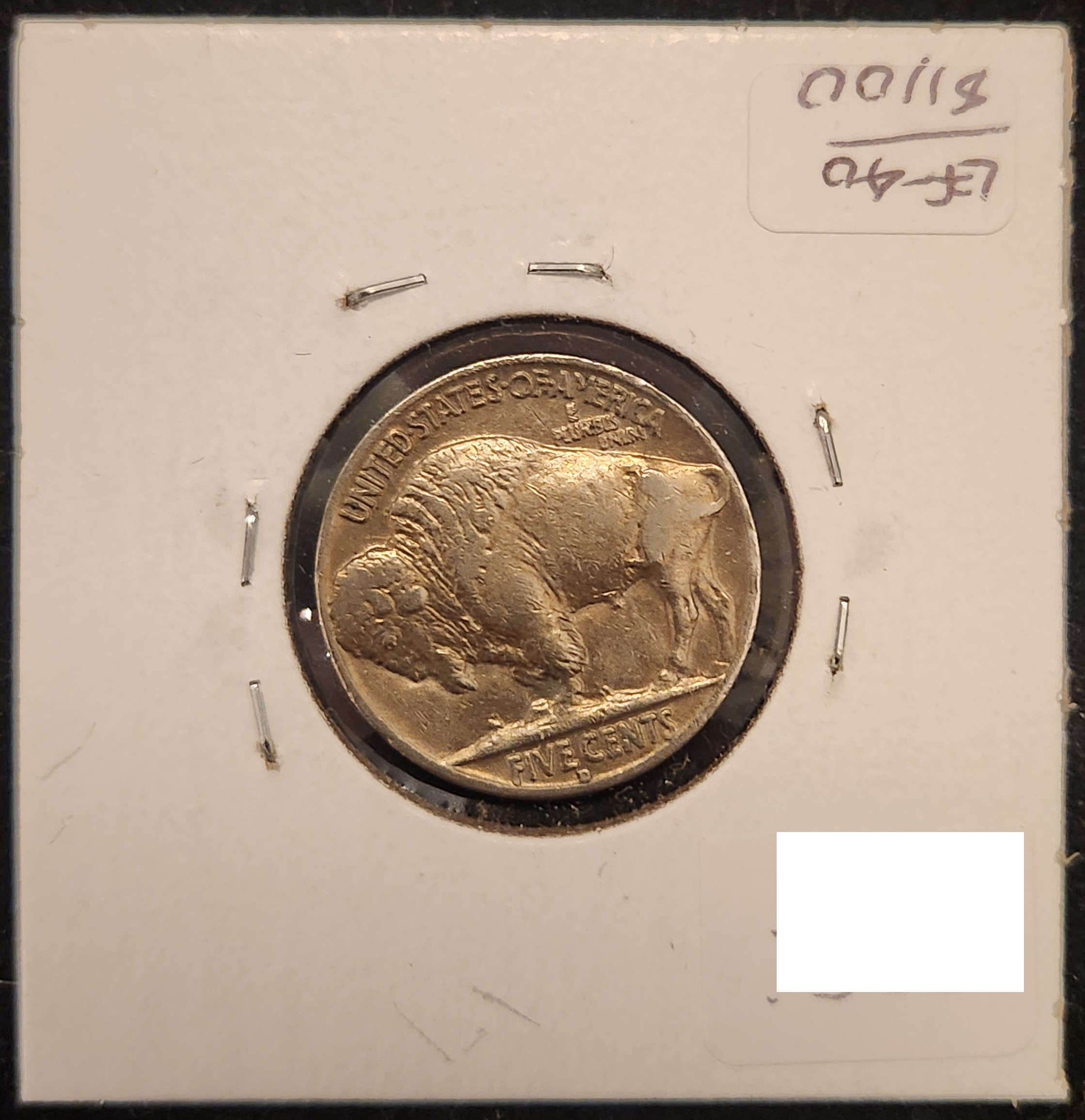 1937D Buffalo Nickel
