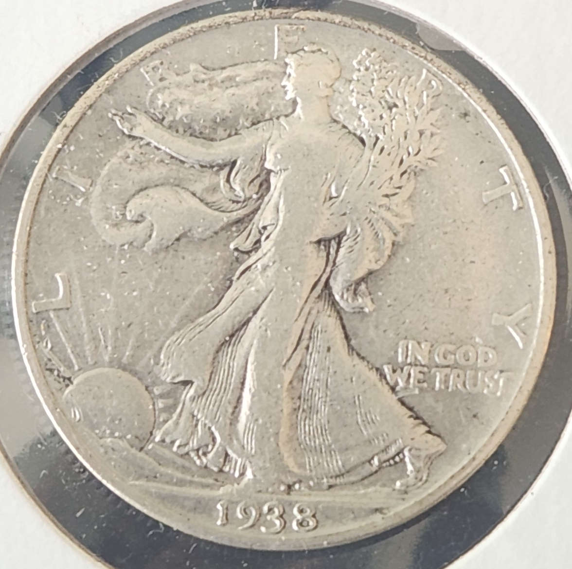 1938D Walking Liberty Half Dollar
