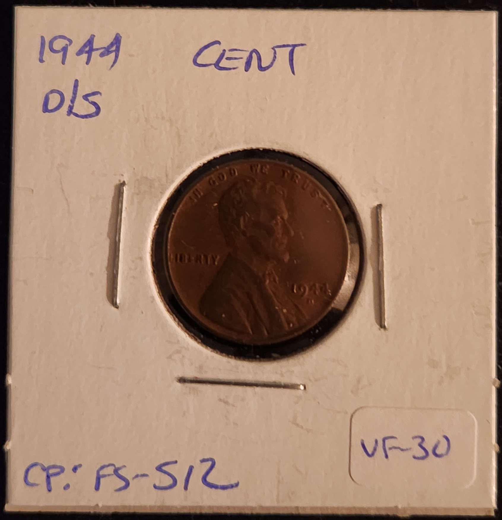 1944D Lincoln Wheat Cent