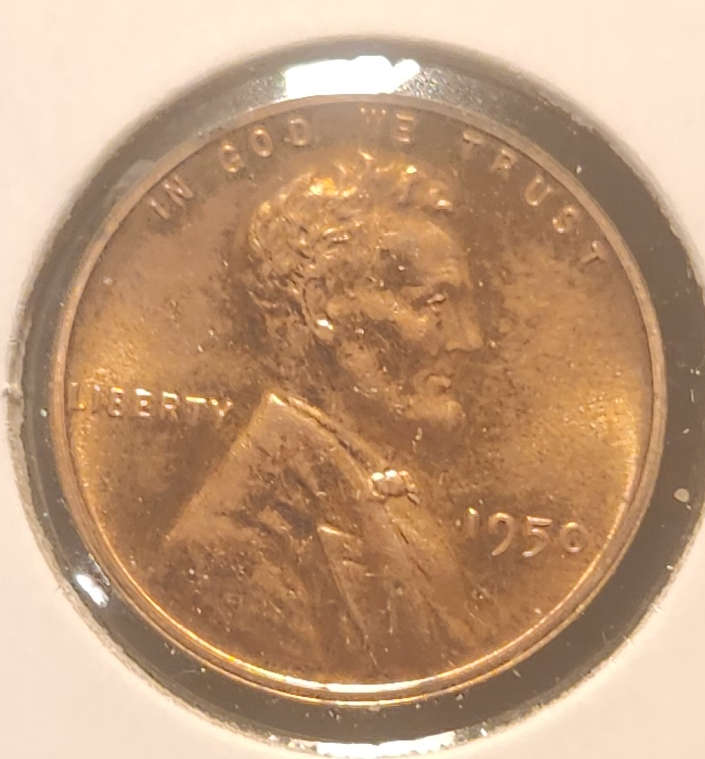 1950S Lincoln Wheat Cent