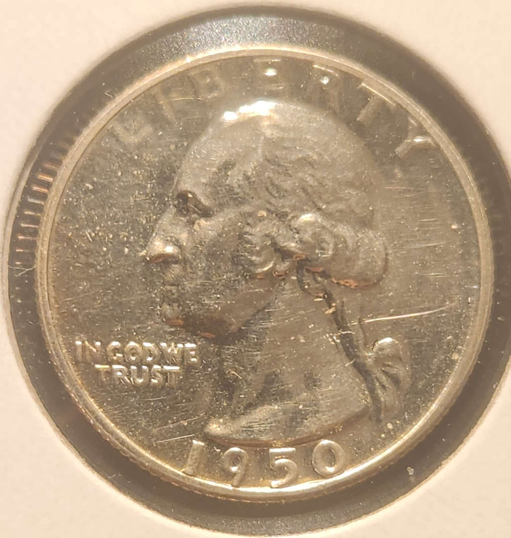 1950 Washington - Silver Quarter