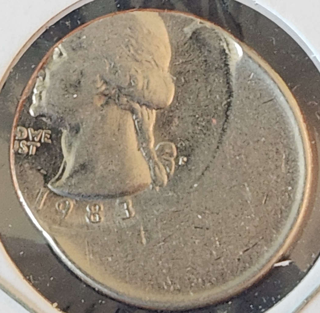 1983P Washington - Clad Quarter