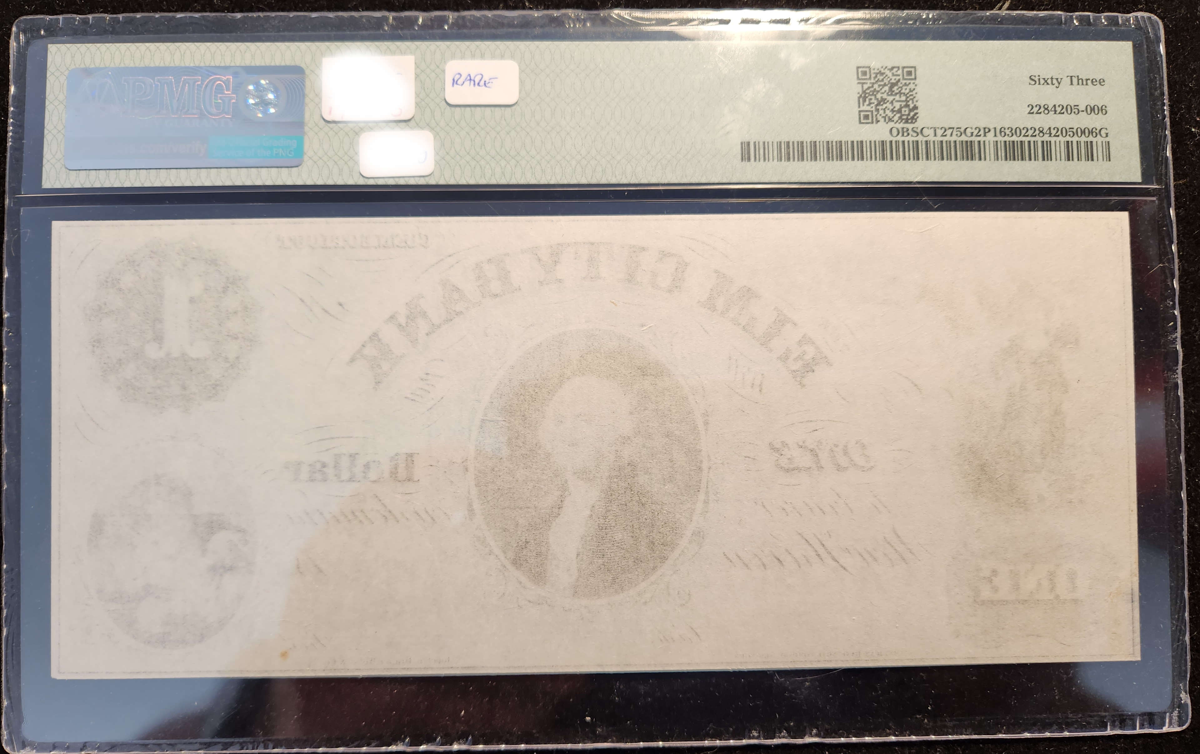 No Series 1 Obsolete Banknote
